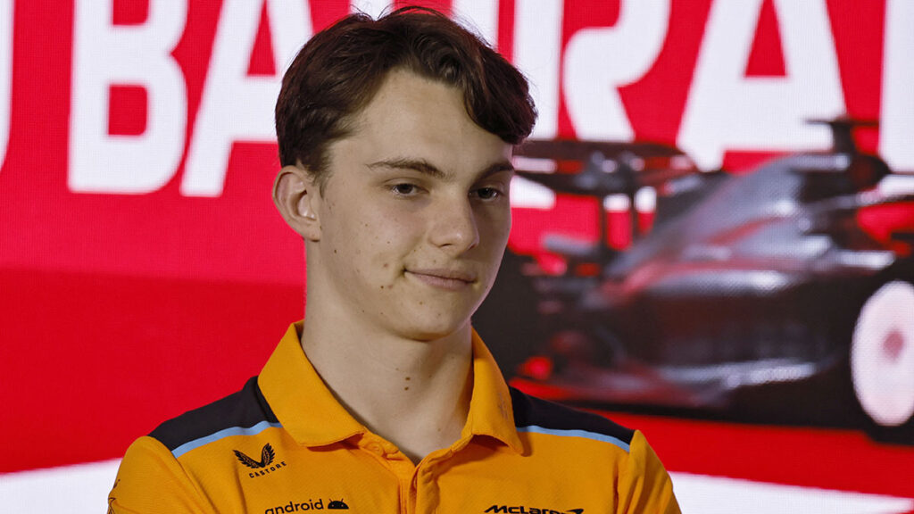 Oscar Piastri, nuevo piloto de la F1 con McLaren