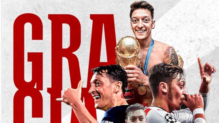 El Necaxa agradece a Mesut Ozil, tras anunciar su adiós al fútbol profesional