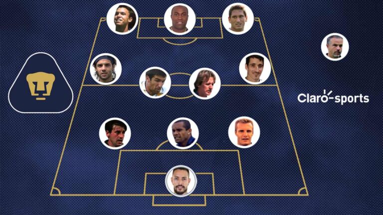 Pollo Saldívar, Diego Lagos y Joffre Guerrón, encabezan el 11 infame de Pumas