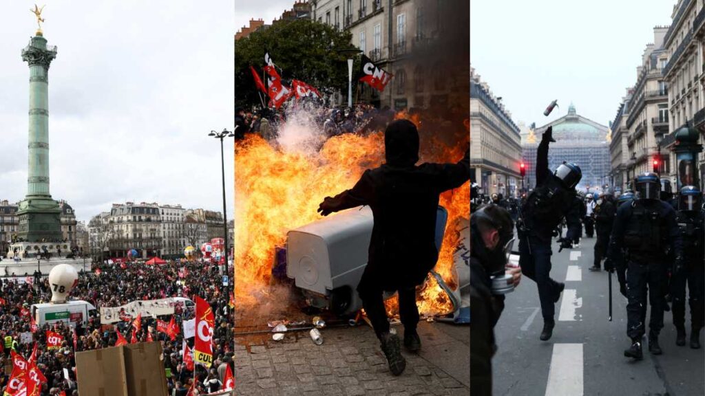 Protestas en Francia