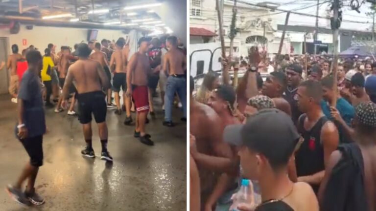 Lamentables imágenes en el fútbol de Brasil: Un muerto y siete heridos por enfrenamientos entre aficionados de Flamengo y Vasco da Gama
