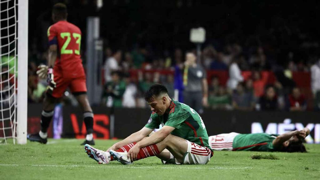 México sufrió ante Jamaica en el Estadio Azteca. Imago 7