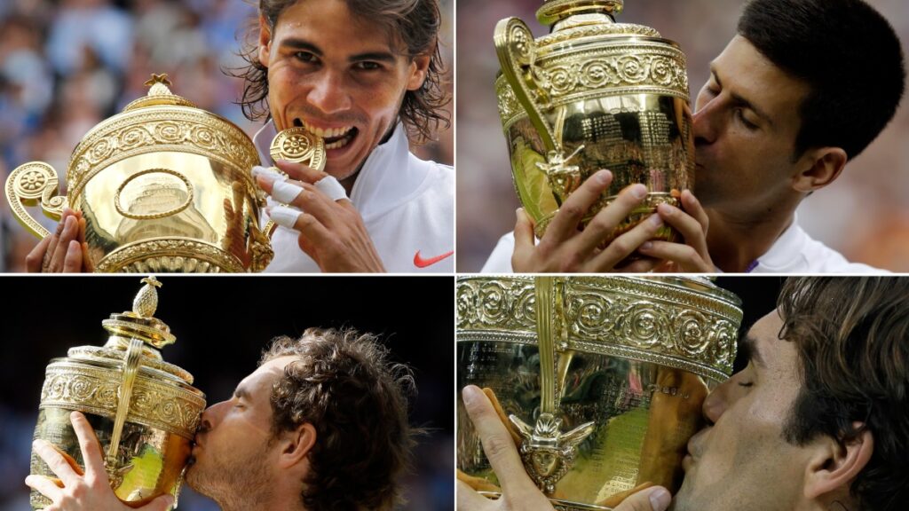 Rafael Nadal, Novak Djokovic, Roger Federer y Andy Murray | AP