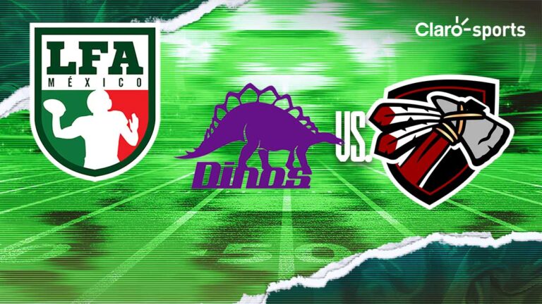 Liga de Fútbol Americano; Dinos vs Jefes, en vivo