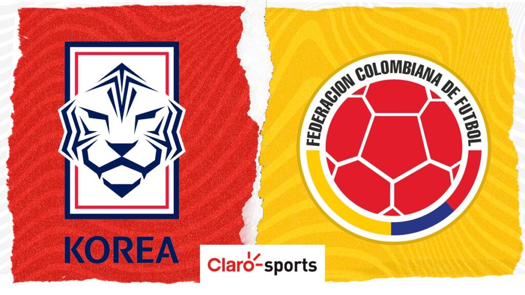 En vivo: Corea del Sur vs Colombia