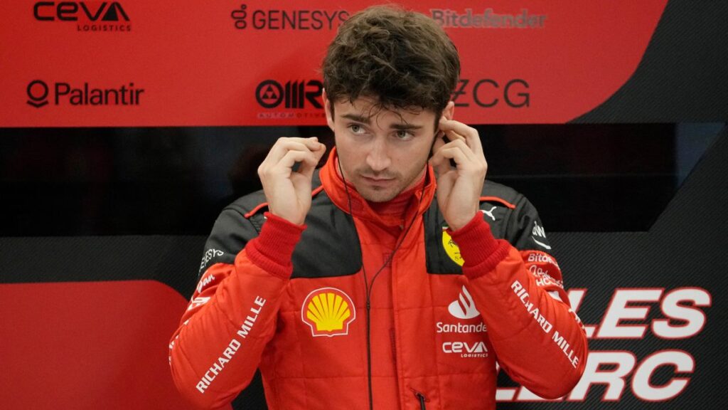 Charles Leclerc no está en su mejor temporada en la Fórmula 1