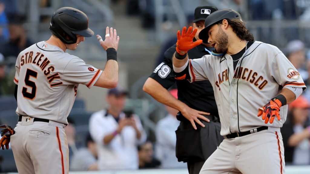 Mike Yastrzemski San Francisco Giants 2023 Mexico City Series