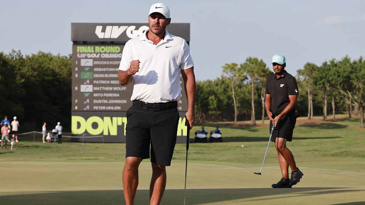 Brooks Koepka Conquista El LIV Golf De Orlando - ClaroSports