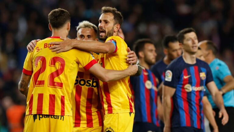 El Girona le cierra la puerta al Barcelona y consigue un valioso empate en el Camp Nou