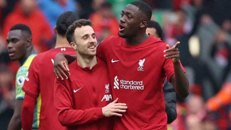 Diogo Jota lidera la locura en Anfield para darle la victoria al Liverpool  