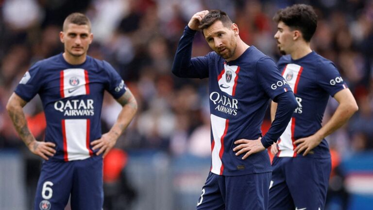 La estrepitosa temporada del PSG: los tristes números del equipo de Leo Messi en 2023