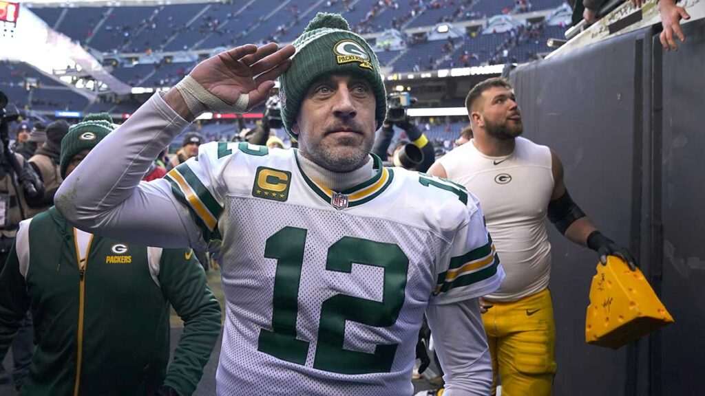 Aaron Rodgers deja Green Bay y se muda a Nueva York. AP