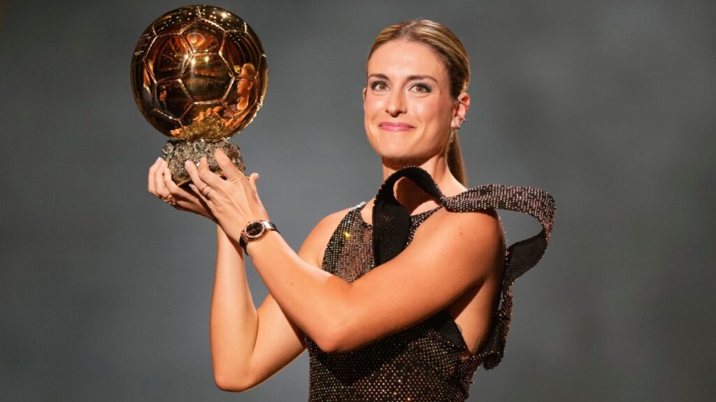 Alexia Putellas en la conquista de su segundo Balón de Oro | AP