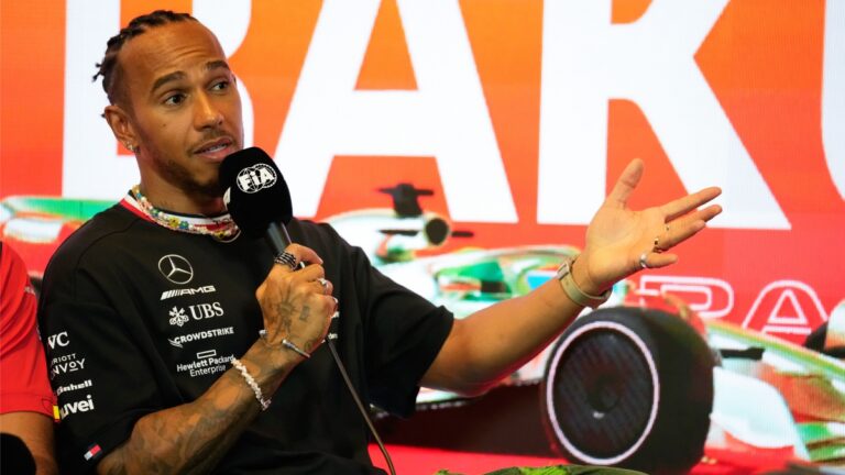 Con guiño de Lewis Hamilton, la Fórmula 1 estrena nuevo sprint lleno de implicaciones en el GP Azerbaiyán