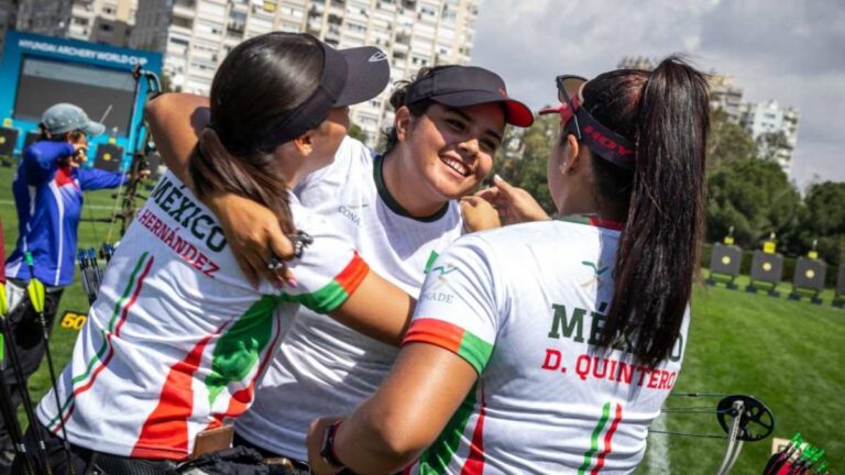 México gana bronce en arco compuesto por equipos femenil en la Copa del Mundo de Turquía