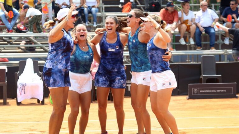 Argentina derrota 3-0 a Colombia en la Billie Jean King Cup