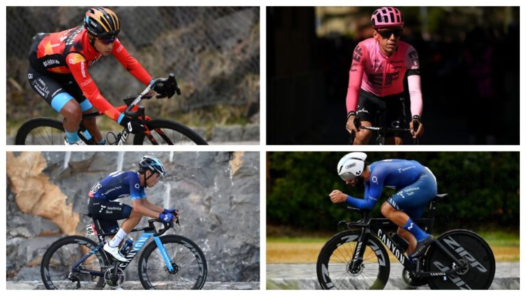 Objetivos y realidades de los cuatro colombianos preinscritos para el Giro de Italia 2023