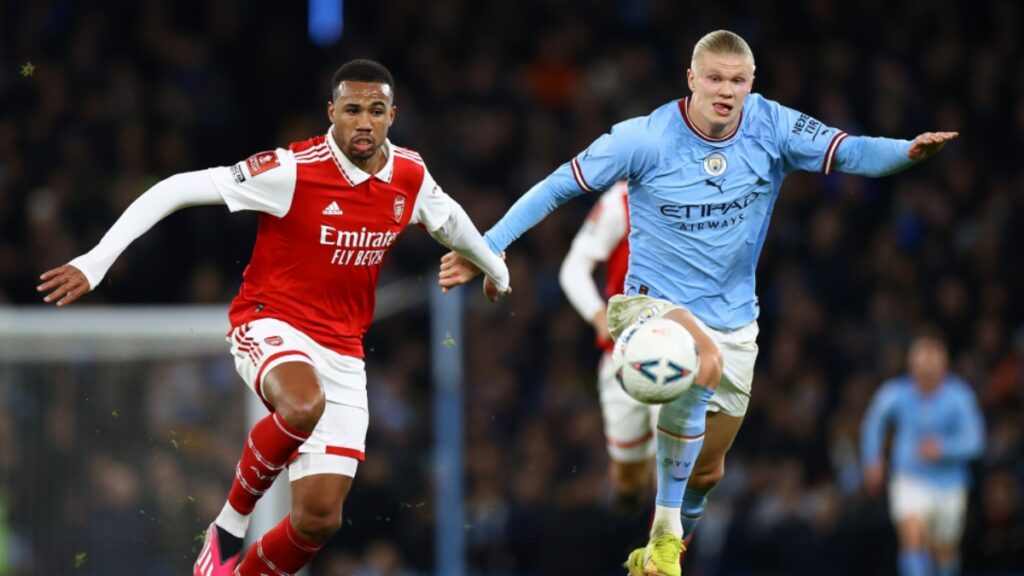 Duelo del City y Arsenal por la Premier League.