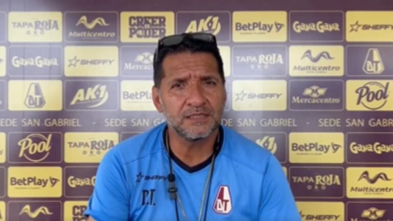 Carlos Castro: “Tolima viene con hambre y ganas de pasar este tropiezo”