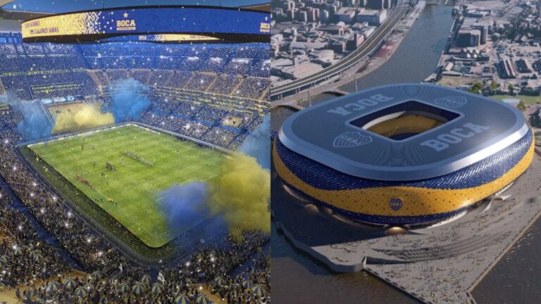 Una locura: 112 mil espectadores y 440 millones de dólares, el estadio de Boca que propone un candidato