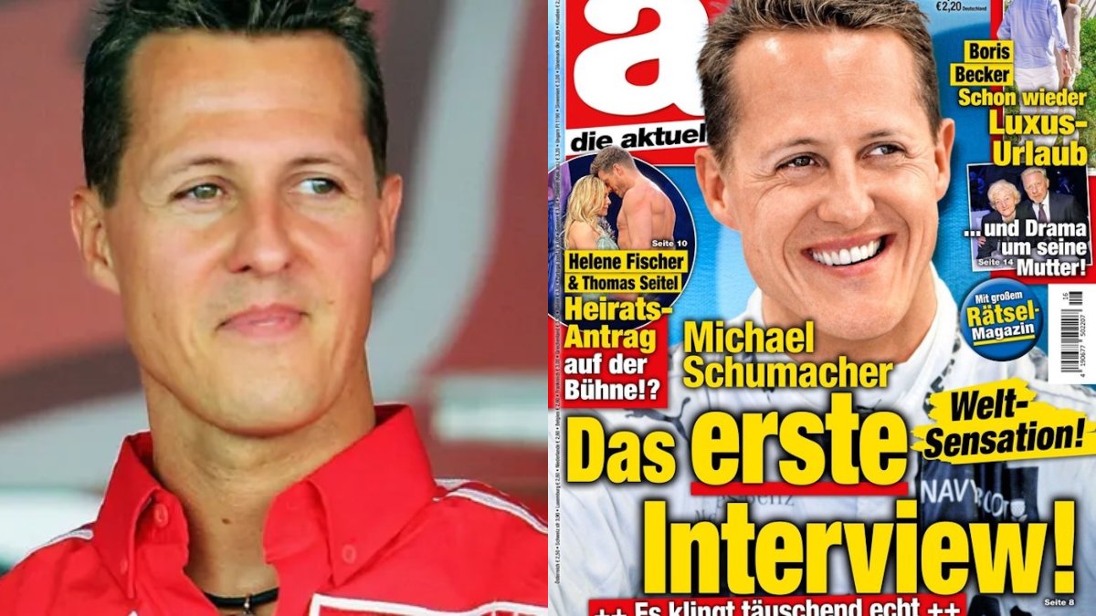 Escándalo mundial por una entrevista a Michael Schumacher con