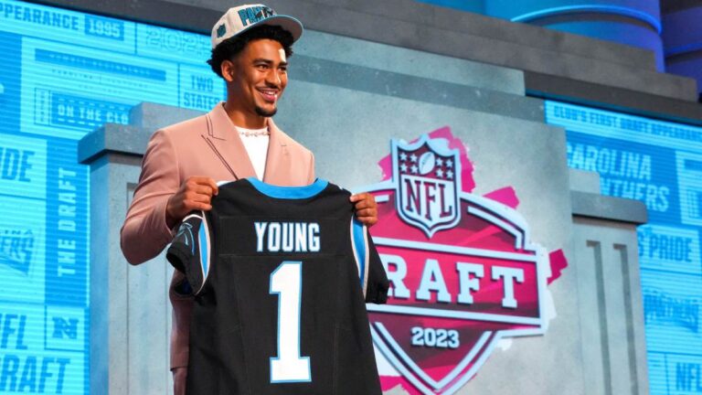 ¡Bryce Young es el primer pick del Draft 2023! Va a los Carolina Panthers
