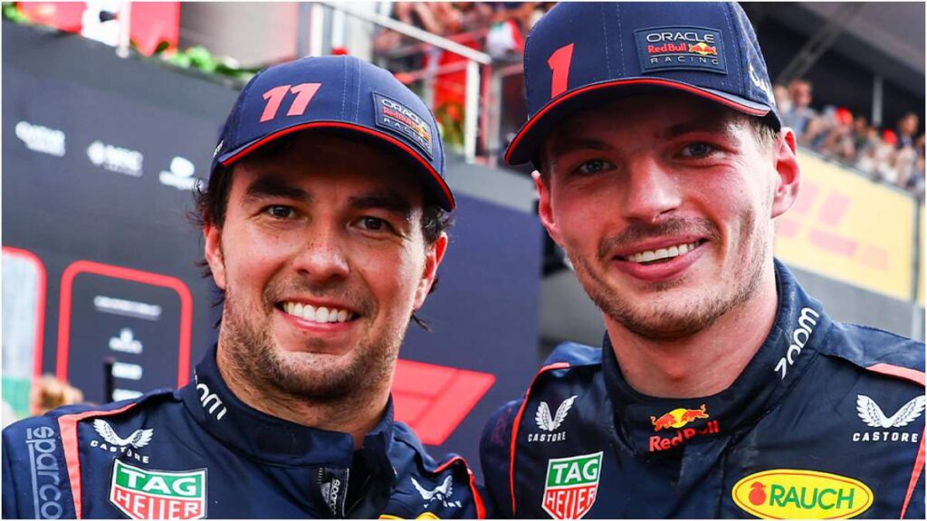Checo Pérez y Max Verstappen: Red Bull domina la Fórmula 1 | Tw: @redbullracing
