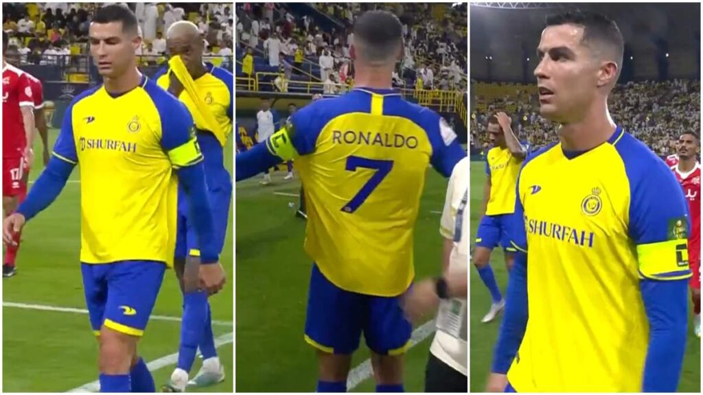 Cristiano Ronaldo no la pasaba bien en Arabia Saudita, ahora se encaró... ¡con su propio entrenador!