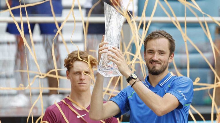 Daniil Medvedev consiguió su cuarto título del año, al coronarse en el Abierto de Miami