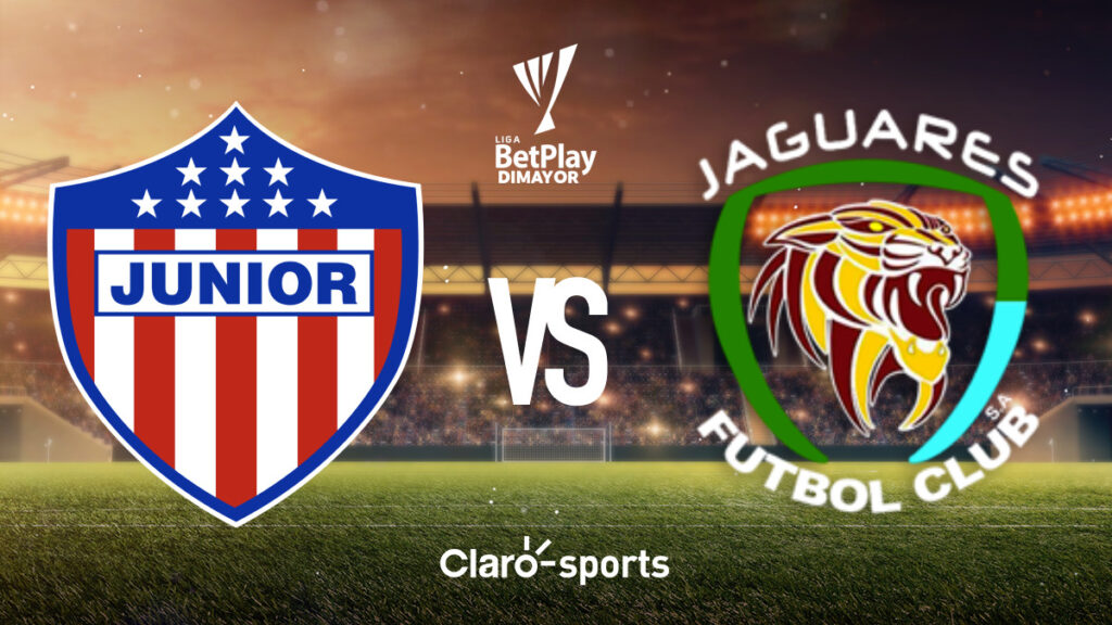 Junior vs Jaguares, en vivo.