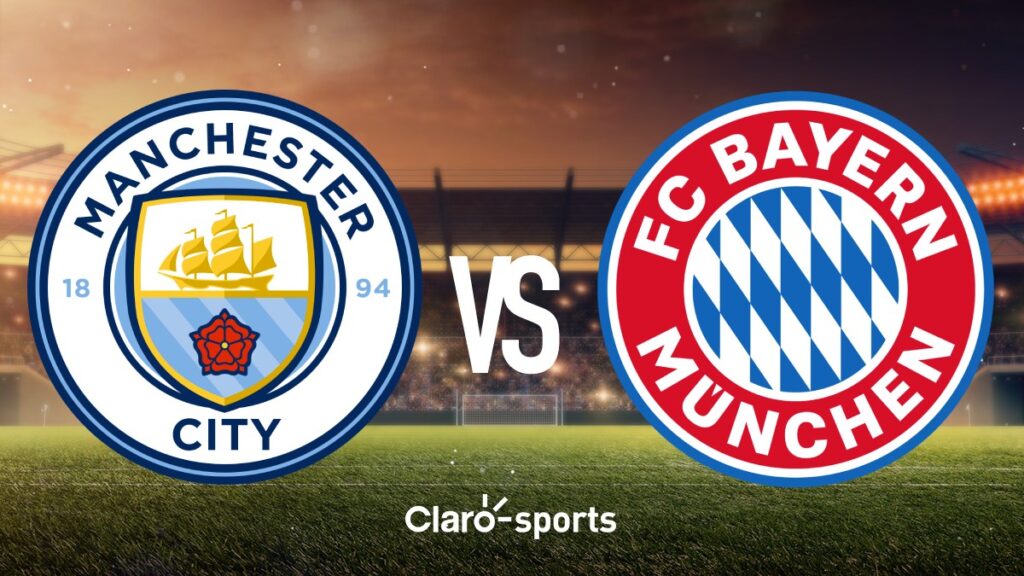 Manchester City vs Bayern Múnich, Champions League.