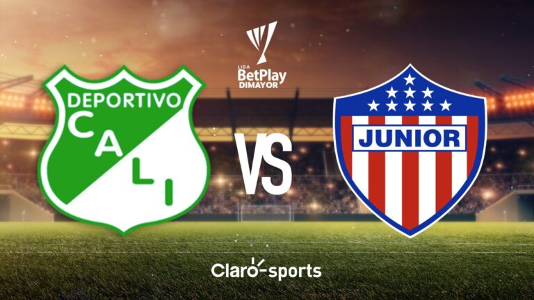 Deportivo Cali vs Junior, en vivo y online el partido por la fecha 16 de la Liga Betplay