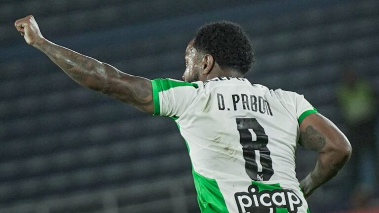 Dorlán Pabón, en el 11 ideal de la semana en la Copa Libertadores