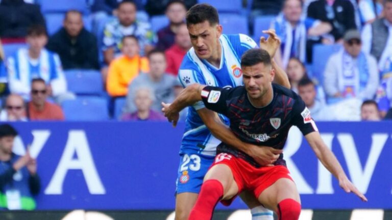 César Montes y el Espanyol se mantienen en puestos de descenso tras caer ante el Athletic de Bilbao