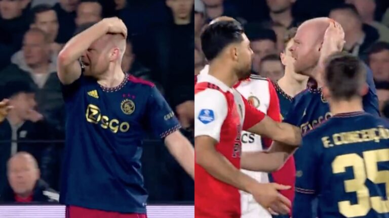 Feyenoord – Ajax, suspendido temporalmente por agresión a un jugador desde la grada