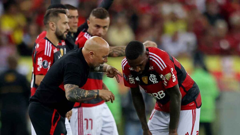 Jorge Sampaoli debuta con el pie derecho con el Flamengo de Brasil. Reuters