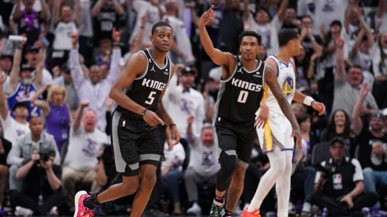 De’Aaron Fox y los Kings le dan un bofetazo a Golden State en los playoffs