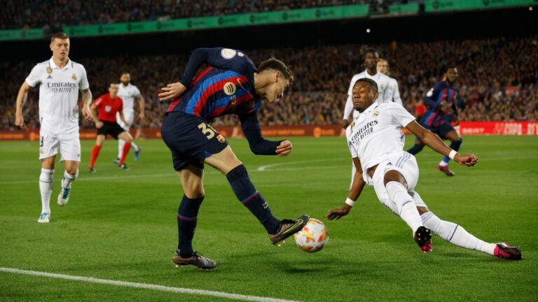 Barcelona vs Real Madrid en vivo el partido por las semifinales de la Copa del Rey