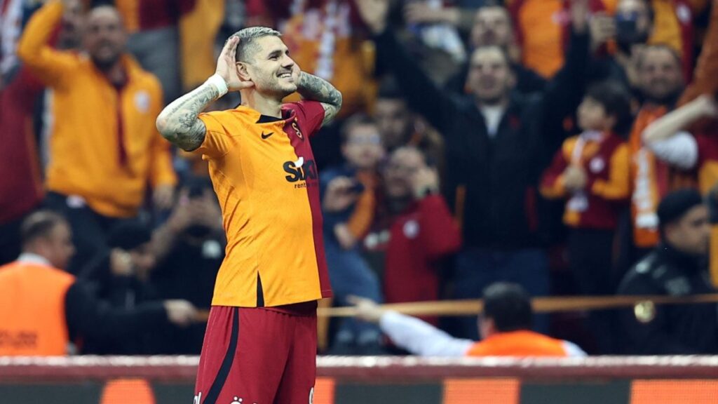 Mauro Icardi pasa por un gran momento en el Galatasaray