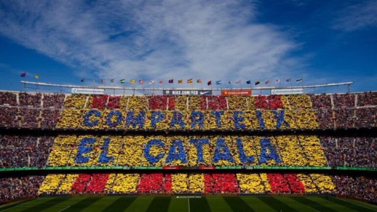 Los hinchas del Barcelona piden por Leo Messi en pleno partido con Atlético de Madrid