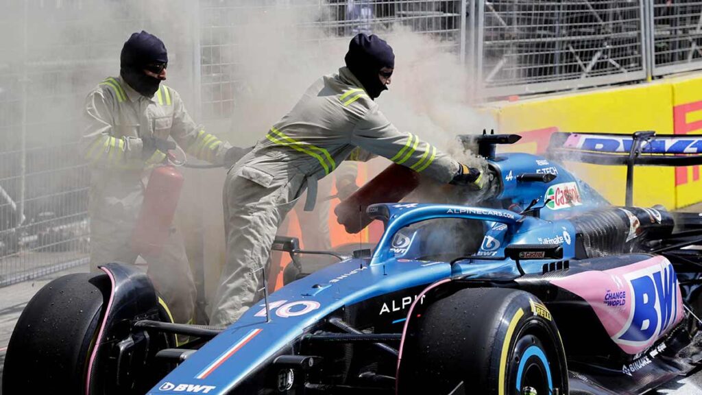 Pierre Gasly y los accidentes en el regreso de la Fórmula 1 | Reuters