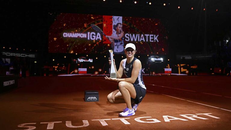 Iga Swiatek defiende con éxito el título del Abierto de Stuttgart