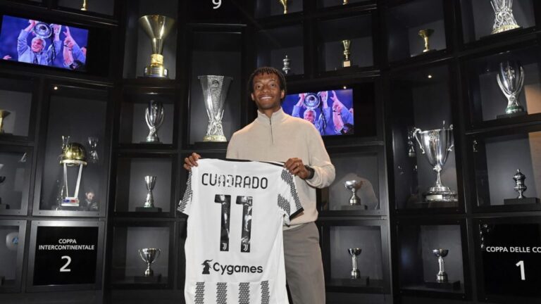 Juan Guillermo Cuadrado, para la eternidad en el museo de Juventus