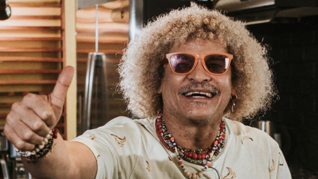 Carlos 'El Pibe' Valderrama.