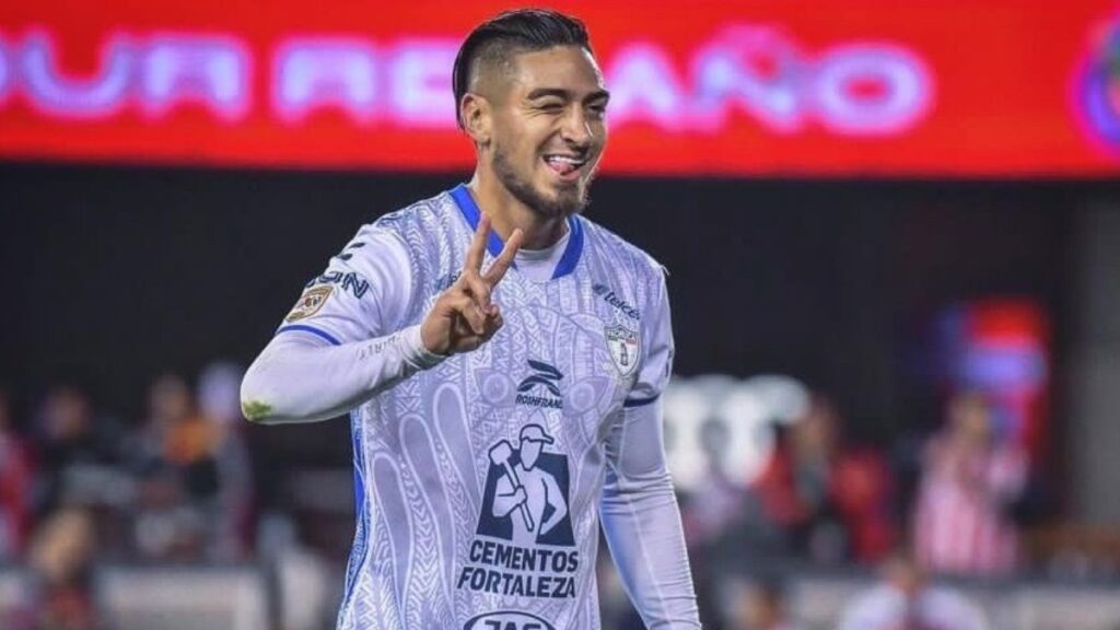 Cristian ‘Chicho’ Arango suma tres partidos consecutivos marcando en Pachuca.