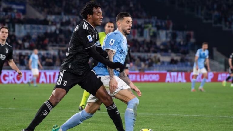 Juan Guillermo Cuadrado, víctima de racismo en la derrota de Juventus ante Lazio