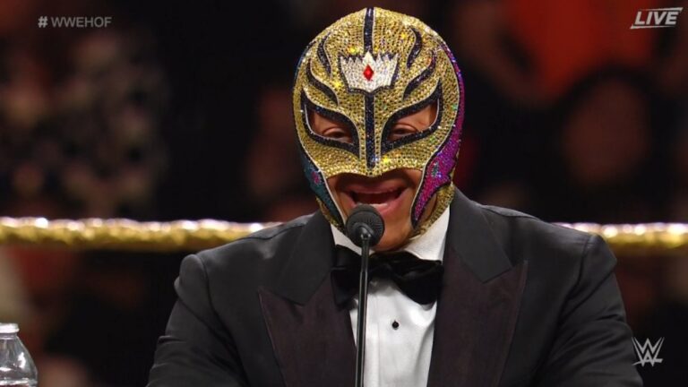Rey Mysterio agradece su inducción a Salón de la Fama de la WWE previo a Wrestlemania