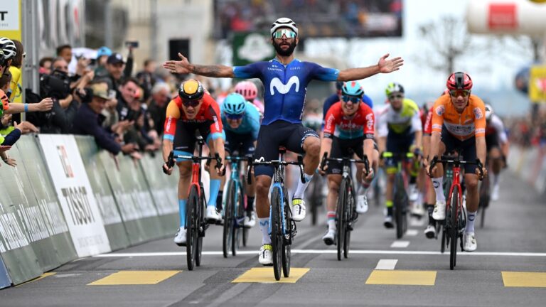 Fernando Gaviria gana la última etapa del Tour de Romandía en un hermoso sprint