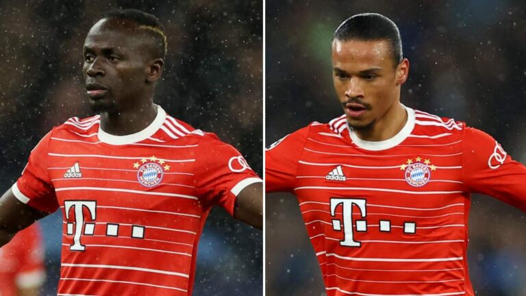 Sadio Mané habría golpeado a Leroy Sané tras la derrota del Bayern Munich ante el Manchester City