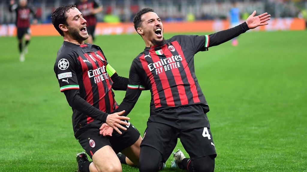 Milán vs Napoli en vivo el partido por los cuartos de final de la Champions League | Reuters
